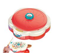 syayw Magnetic Fishing Game for | Battery Operated with Rotation and Music, Educational Fun Activity for Ages 4 to 6 Years