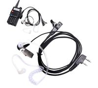 syayw Walkie Talkie Headset with - Talkie Talkie Radio Earpiece | Secret Acoustic Tube | Walkie Earphone for Safety Walkie Accessories Hand Held