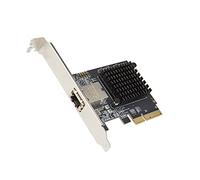SYBA 1 Port 10 Gigabit Ethernet Network Card - PCIe x4 10Gb 10GBASE-T NIC AQTION AQC107-10Gbps Ethernet PCI-Express x4 Adapter, SD-PEX24055