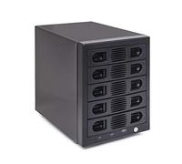 Syba 10000GB 5 Bay Tool Less Tray Hot Swappable 2.5" 3.5" SATA III RAID HDD External USB 3.0 Enclosure Windows MacOS SY-ENC50118