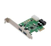 Syba 2 External USB 3.0 Port and 19 Pin Internal Header PCIe 2.0 x1 - 4 Port USB 3.0 PCI-express x1 Renesas D720201 Chipset Molex Power Input