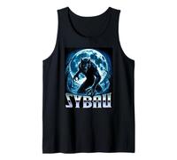 SYBAU Meme Wolf Sigma Brainrot Funny Gen Z Slang Cringey Tank Top