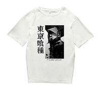 Sybnwnwm Unisex Tokyo Ghoul Tshirt Anime kaneki ken Tee Shirt Short Sleeve Shirts for Men and Women