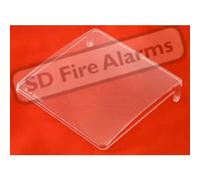 Sycall Protective Cover for Fire Alarm Call Points, Polycarbonate, Cover, Sycall, 1939533031, Minimalist, Transparent