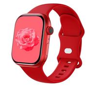 Sycamond Silicone Strap Compatible with Apple Watch 41mm 38mm 40mm 46mm 45mm 42mm 44mm Replacement Sport Strap for iWatch Series SE 10 9 8 7 6 5 4 3 Ultra 2 1 Women Men, Getaway Solids, 38/40/41mm