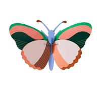 Sycamore butterfly wall decoration Multicoloured one size