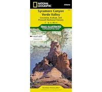 Sycamore Canyon, Verde Valley Map: Trails Illustrated Maps (National Geographic Trails Illustrated Map)