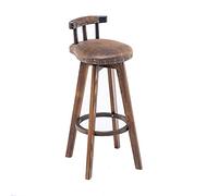 SYCARPET Bar Stools, Industrial Pub Barstools with Back, Modern Armless Bar Height Stool Chairs, Perfect Decoration Home Bar Furniture