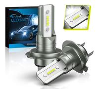 Sycreek H7 LED Headlight Bulbs,16000LM 6500K Cool White,H7 Headlight for Car High or Low Beam Conversion Kit,IP68 Waterproof Plug and Play,2 h7 Headlight Bulbs