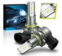Sycreek HB3 9005 LED Headlight Bulbs,16000LM 6500K Cool White,H7 Headlight for Car High or Low Beam Conversion Kit,IP68 Waterproof Plug and Play,2 HB3 Headlight Bulbs