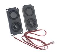 SYCZIOHU 2 PCS Double Cavity 5W 8 Mini Speaker with JST-PH2.0mm-4 Pin Interface for Advertising & Gaming Machines