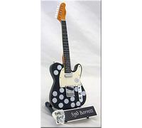 SYD BARRETT Miniature Guitar Pink Floyd w/Guitar Pick