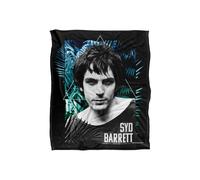 Syd Barrett Palm Gradient Silky Touch Super Soft Throw Blanket 152 X 127 cm in White Syd Barrett White 152 X 127 cm