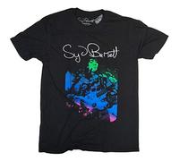 Syd Barrett T Shirt - Syd Colour Psychedelic Logo 100% Official Merchandise-l Black