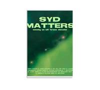 Syd Matters Poster Wall Art Painting for Living Room Bed Room Decor Canvas Wall Art Poster 20x30inch(50x75cm) Unframe-style