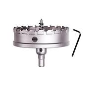 SYDARSYN 115mm Carbide Hole Saw with Arbor, TCT Hole Cutter Drill Bit for Stainless Steel, Sheet, Metal, Wood