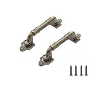SYDARSYN 2 Pieces Sliding Barn Door Pull Handle for Wooden Garden Gate Shed Cabinet Door Large Wooden Door Handle Antique Iron Doors Vintage Door Handle 160mm