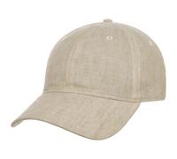 Stetson Sydell Baseball Cap Linen UV Protection Lightweight Strapback Unisex Summer Winter Beige-Mottled L (58-59 cm)