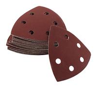 Sydien 50Pcs 1500Grits Triangle Mouse Detail Sander Sandpaper Sanding Pads for 90mm Sanding Machine