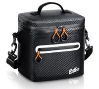 Sydioor 7 Can Small Cool Bag Insulated - Portable Mini Cooler bag Waterproof & Leakproof Thermal Lunch Bag for Camping, Picnic, Beach, BBQ, Gift for Men & Women, Carbon Black