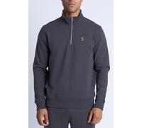 Sydney 1000 1/4 Zip Sweater Luke 1977 Charcoal XXXL