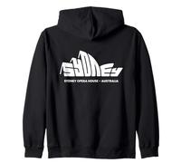 Sydney Australia Australian Aussie Local Tourists Tourism Zip Hoodie