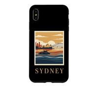 Sydney Australia Harbor Bridge Opera House Vintage Travel Case for iPhone XS Max