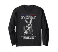 Sydney Australia Kangaroo Vintage Long Sleeve T-Shirt
