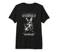 Sydney Australia Kangaroo Vintage Premium T-Shirt