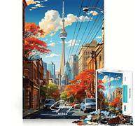 Sydney Australia Teenagers Puzzles 1000 Piece Jigsaws Boost Recall Relax Time Accurate Edge Amazing Present (38x52cm)