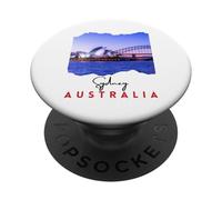 Sydney Australia Tourist Souvenir Famous Opera House Harbour PopSockets Adhesive PopGrip