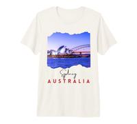 Sydney Australia Tourist Souvenir Famous Opera House Harbour Premium T-Shirt