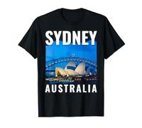 Sydney Australia Tourist Souvenir Famous Opera House Harbour T-Shirt