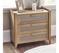 Sydney Chest of Drawers - 3 Drawer - Small - Faux Rattan