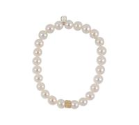 Sydney Evan Marquise Rondelle pearl bracelet - Gold One Size