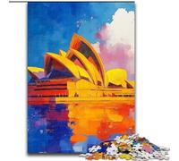 Sydney Opera House Adult Jigsaw Puzzles 1000, for Educational Game Challenge Toy Birthday Present, Gifts, Wall Art (50x75cm)