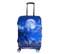 Sydney Opera House Moon Luggage Cover Protector Travel S