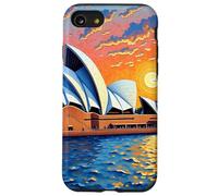 Sydney Opera House Sunset Mosaic Vibe Case for iPhone SE (2020) / 7/8