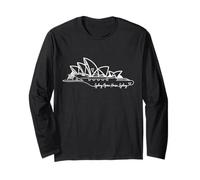 Sydney Opera House, Sydney, Australia Signature Heart Art Long Sleeve T-Shirt