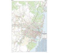 Sydney & Region Wall Map - 27.75" x 39.5" Laminated
