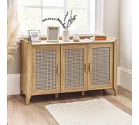 Sydney Sideboard - 120cm - Small - 3 Door - Faux Rattan