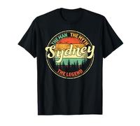 Sydney The Man The Myth The Legend Men Personalized Name T-Shirt