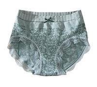 SYDUZAX High Waisted Knickers for Women, Ladies Cotton Knickers Ice Silk Full Back Coverage Underwear Stretchy Panties Breathable Soft Comfortable Basic Briefs Underpants Comfort Fit Underwear