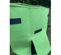 Syed Haider Limited 3 Packs, 10 Gallon Garden Planting Grown bags Premium Breathable fabric with handles. Grown Bags for most Vegetables