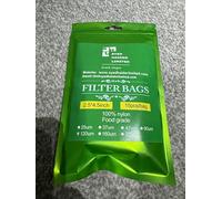 Syed Haider Limited Rosin Filter Bags, Premium Nylon Food Grade 15 Bags, 120 Micron 2.5 x 4.5 inch Mesh Bags for Flowers, Leafs, Plants & Tea Bags Filters.
