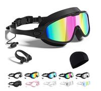 Syeefula My Cool Summer Goggles, HD Large Frame Waterproof (1A)