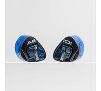 syeindunce Tangzu Xue Tao AE-101 Gaming IEMs,10mm Glass Diaphragm Dynamic Driver, in-Ear Monitors with Detachable Microphone, Custom Gaming Cable, for PC/Mobile/PS5/Switch (Blue, 3.5mm with Mic)