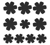 SYEYCW 10 Pcs Pan Protectors for Stacking, 2 Sizes Felt Larger Thicker Saucepan Protectors, Anti-Skid Adjustable Felt Thermal Insulation Mat, for Protecting Organizing Pots and Pans When Storing