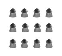 SYEYCW 12 Pcs Hearing Aid Domes, 9mm Soft Silicone Domes, Double Layer Ear Tip Replacement, Washable Anti Static, Ear Pieces Hearing Aid Accessories for Seniors