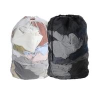 SYEYCW 2 Pcs Laundry Net Bags, 60 x 90cm Organizer Washing Machine Bag, Large Mesh Laundry Bags with Lockable Drawstring, for Travel, Big Clothes, Duvet Cover, Toy Storage, College Dorm, Apartment